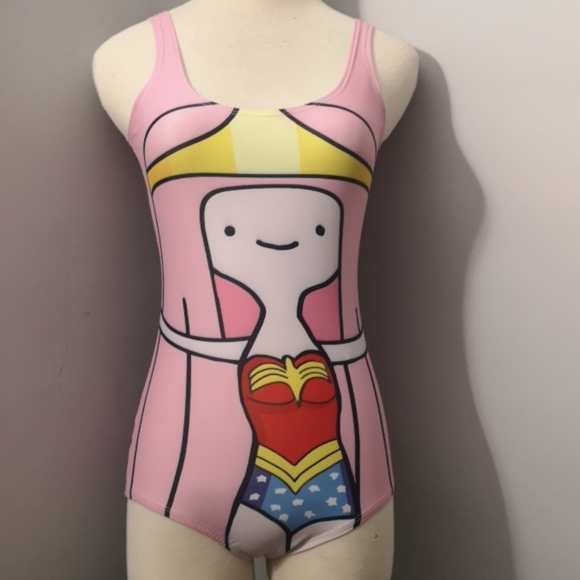 Living Dead One Piece Swimsuit- Princess Bubblegum - Picture 2 of 9